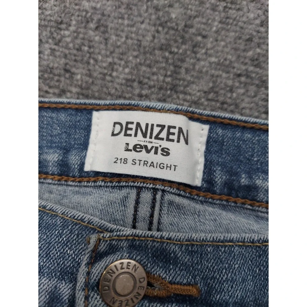 Lot 2 Levis Jeans Mens 40x32 Blue Denizen 218 Straight Relaxed Medium Wash